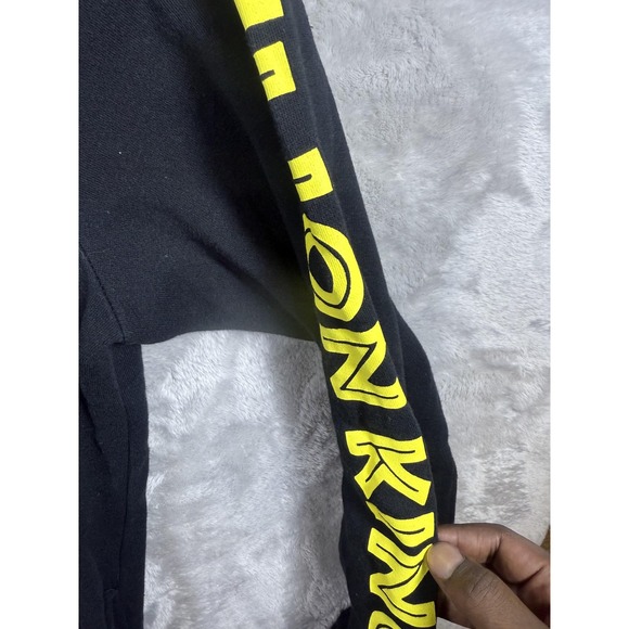 Disney Lion King Simba Hoodie Sweatshirt Mens XL I Just Can't Wait To Be King - Picture 3 of 9